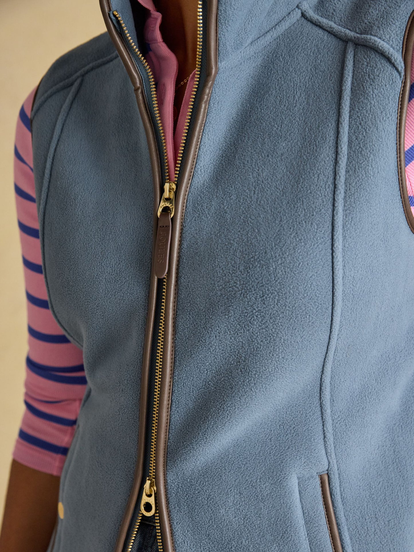 Heritage Blue Regular Fleece Gilet