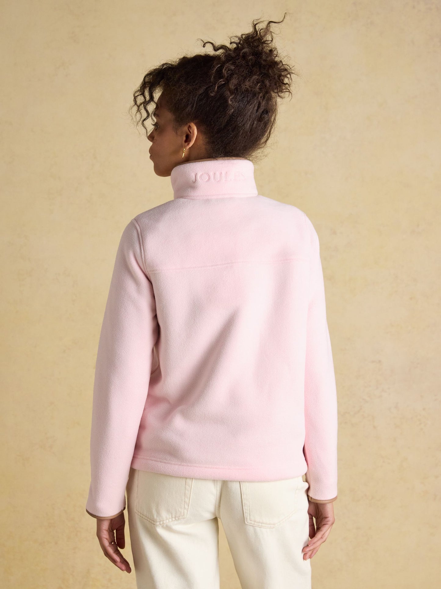 Heritage Light Pink Quarter Zip Polar Fleece