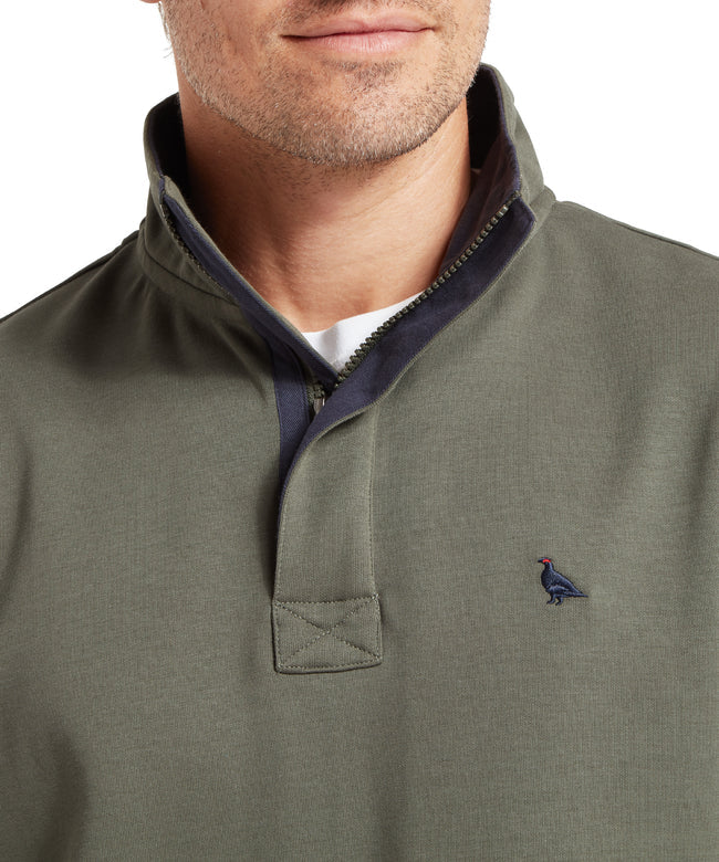 Branscombe Cove Sweatshirt Beetle Green
