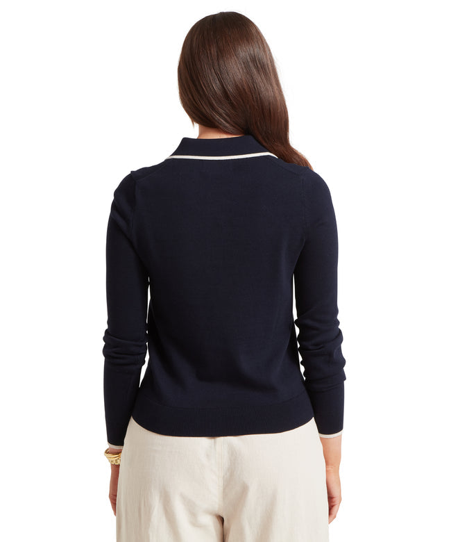 Portloe jumper navy/dove