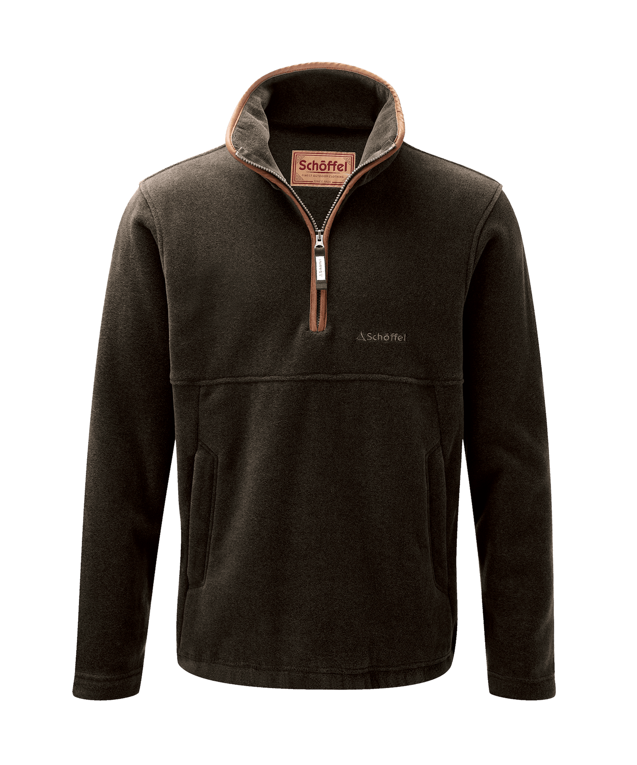 Berkeley Quarter Zip Fleece Dark Olive
