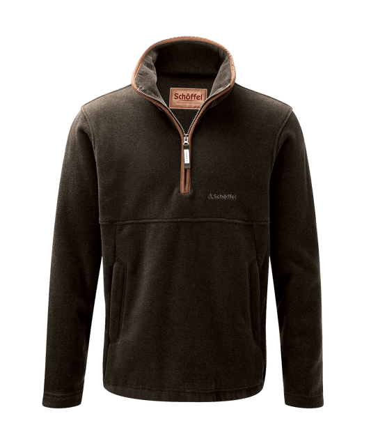 Berkeley Quarter Zip Fleece Dark Olive