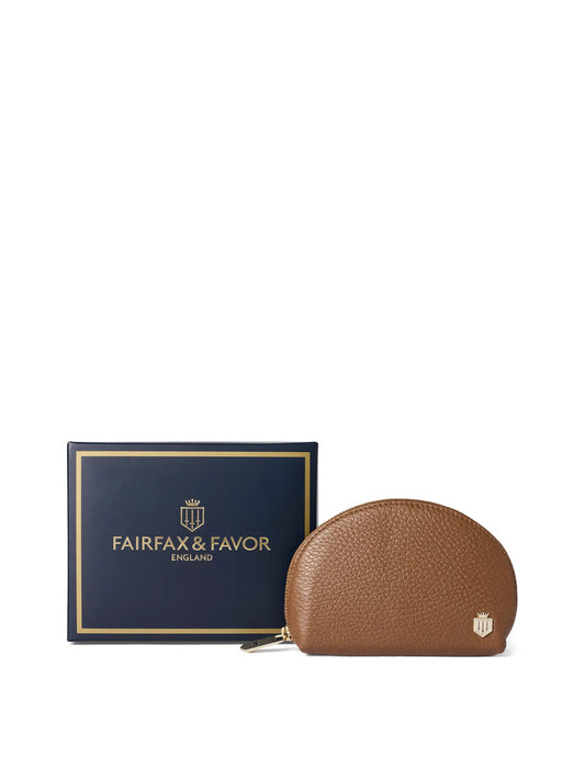 The Chiltern Women's Coin Purse - Tan Leather