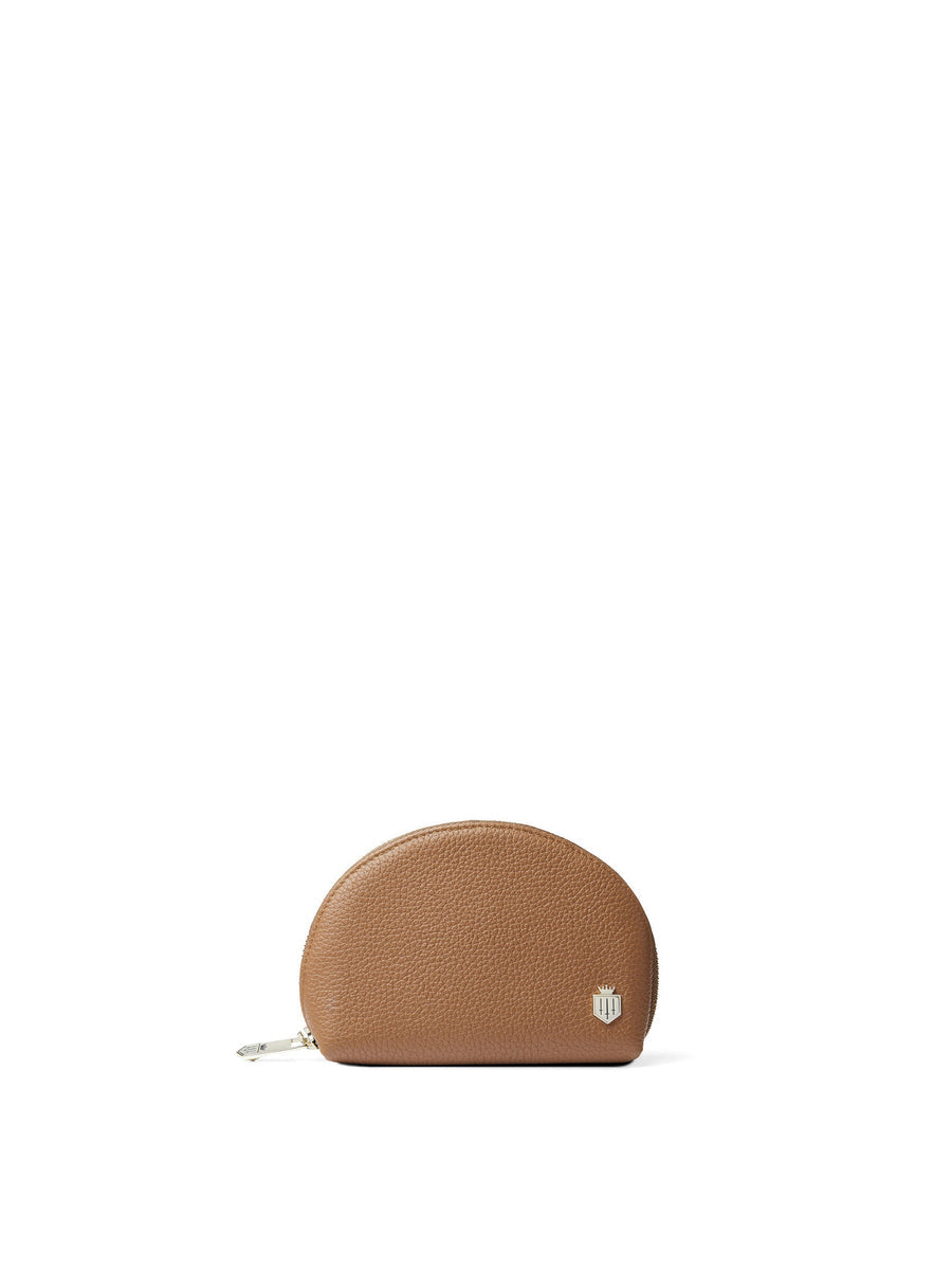 The Chiltern Women's Coin Purse - Tan Leather