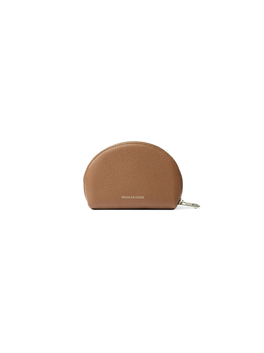The Chiltern Women's Coin Purse - Tan Leather