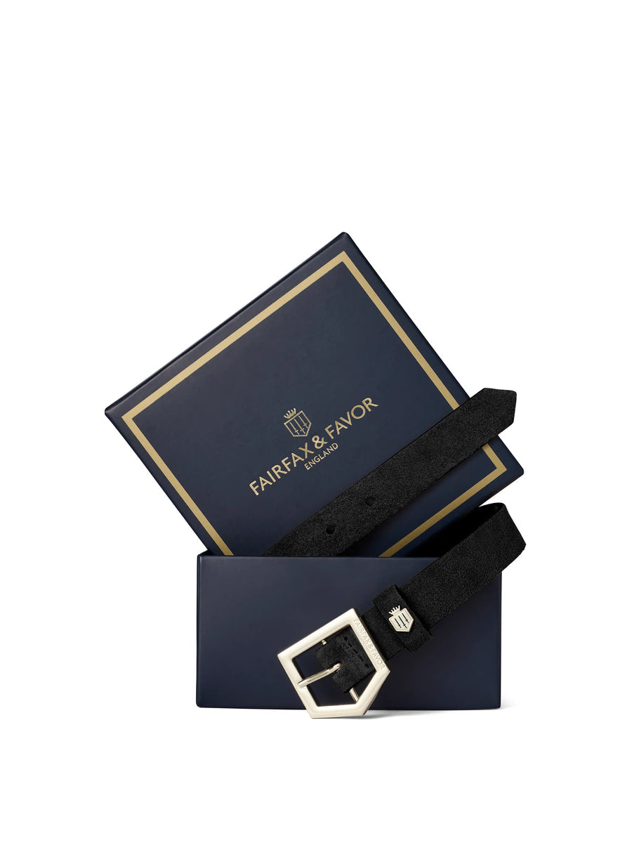 Sennowe
Women's Belt - Black Suede