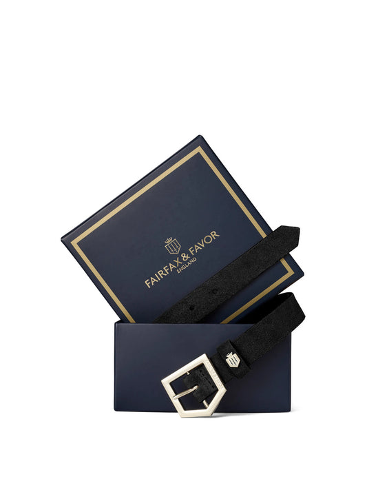 Sennowe
Women's Belt - Black Suede