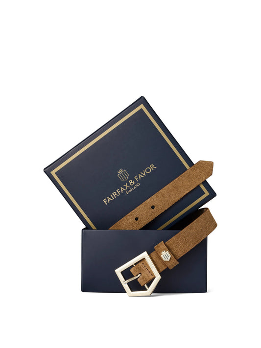 Sennowe
Women's Belt - Tan Suede