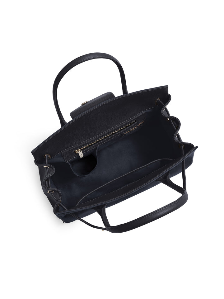 Windsor Navy Handbag