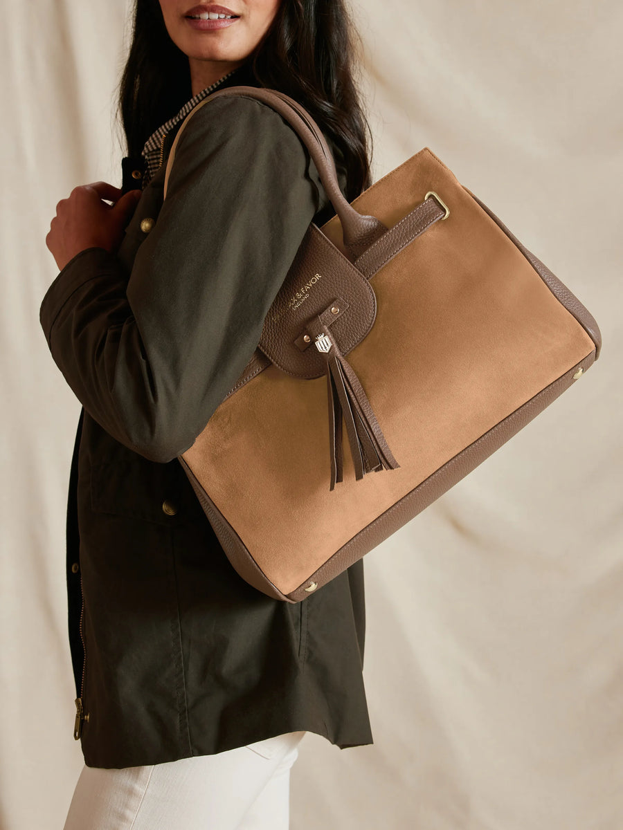 Windsor Tan Handbag