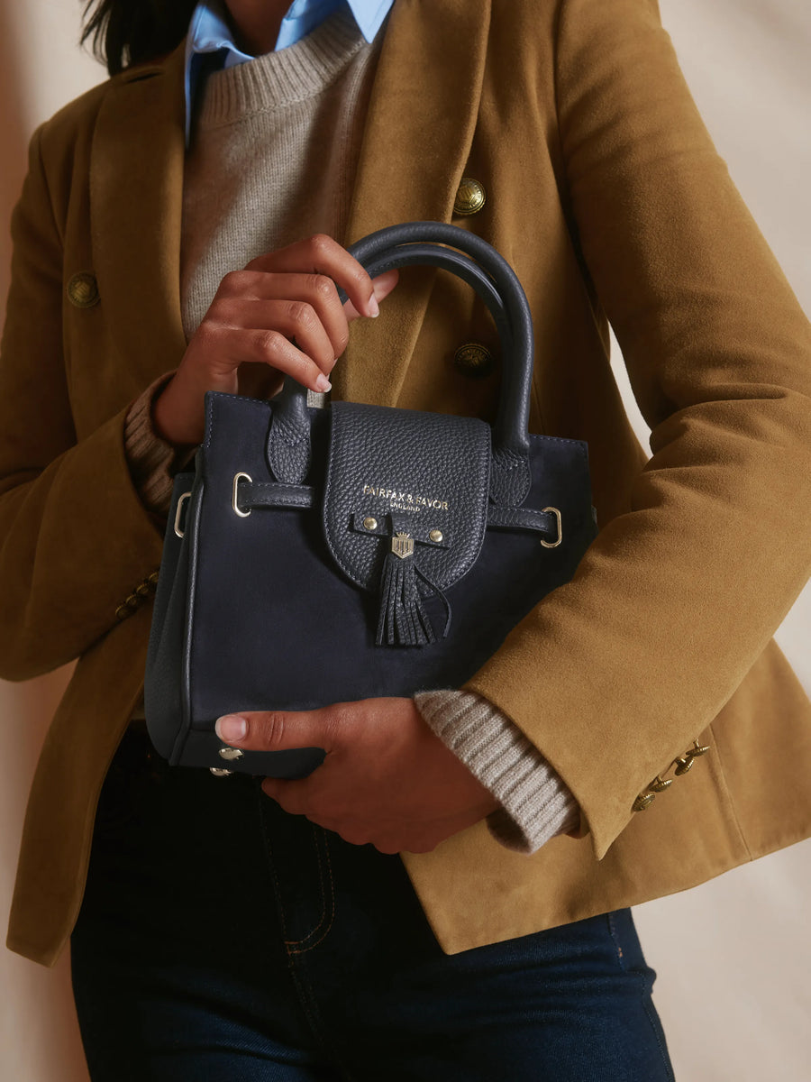 Windsor Navy Mini Handbag