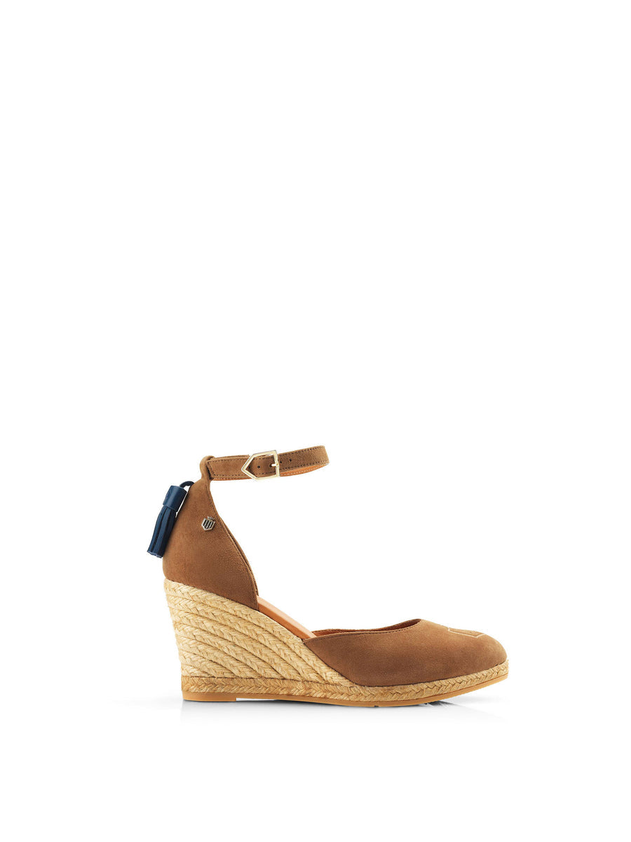 Monaco Tan Wedges