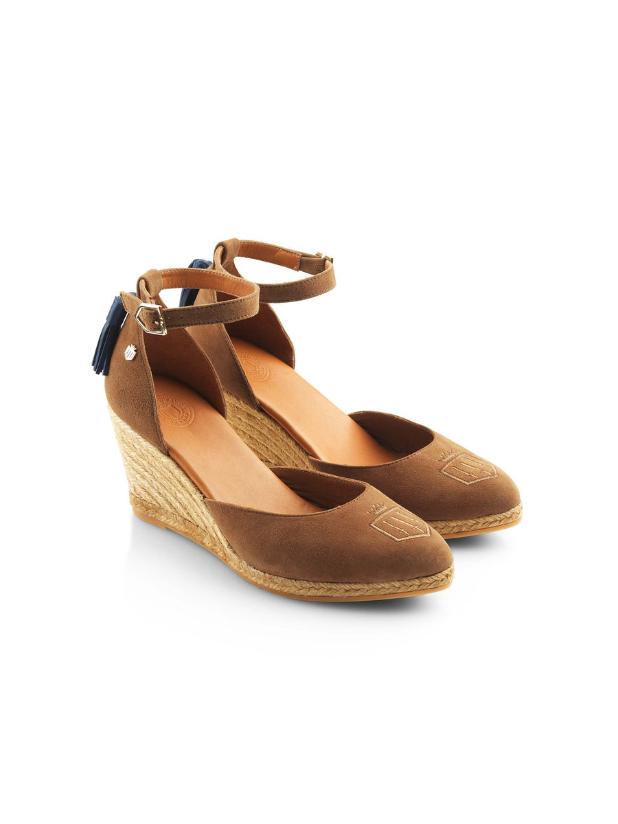 Monaco Tan Wedges