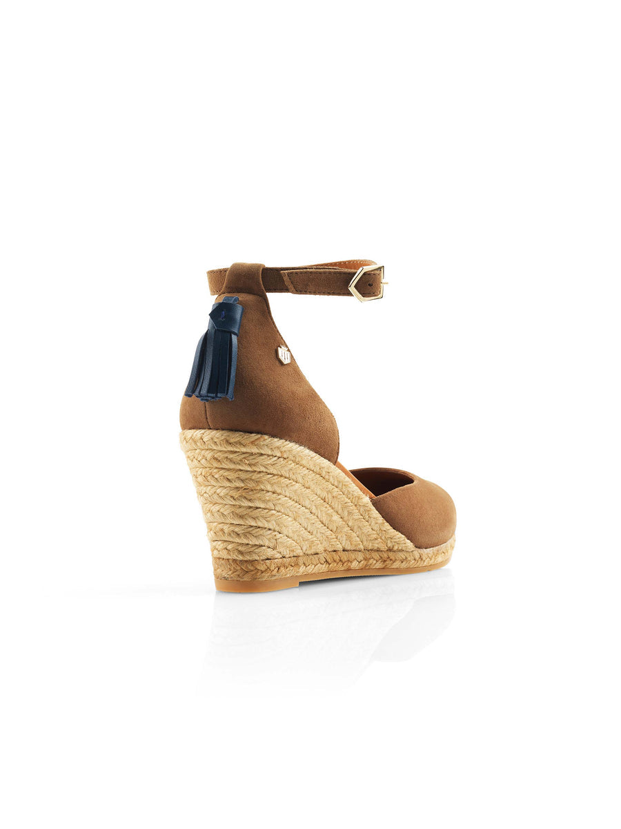 Monaco Tan Wedges