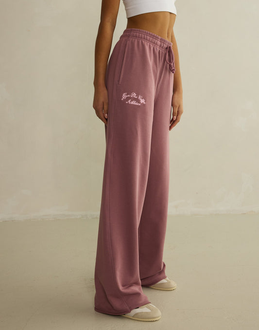 Wide Leg Jogger Terra Rose