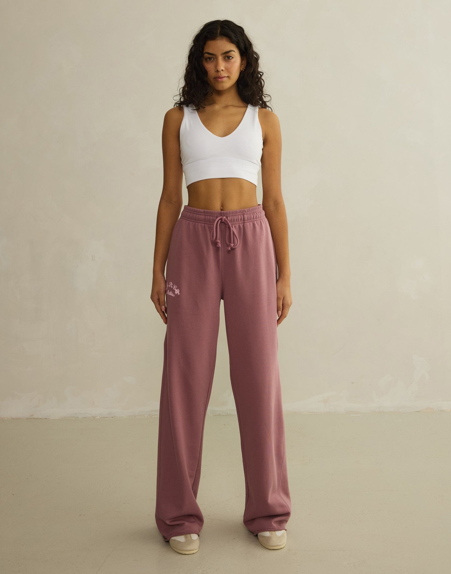Wide Leg Jogger Terra Rose