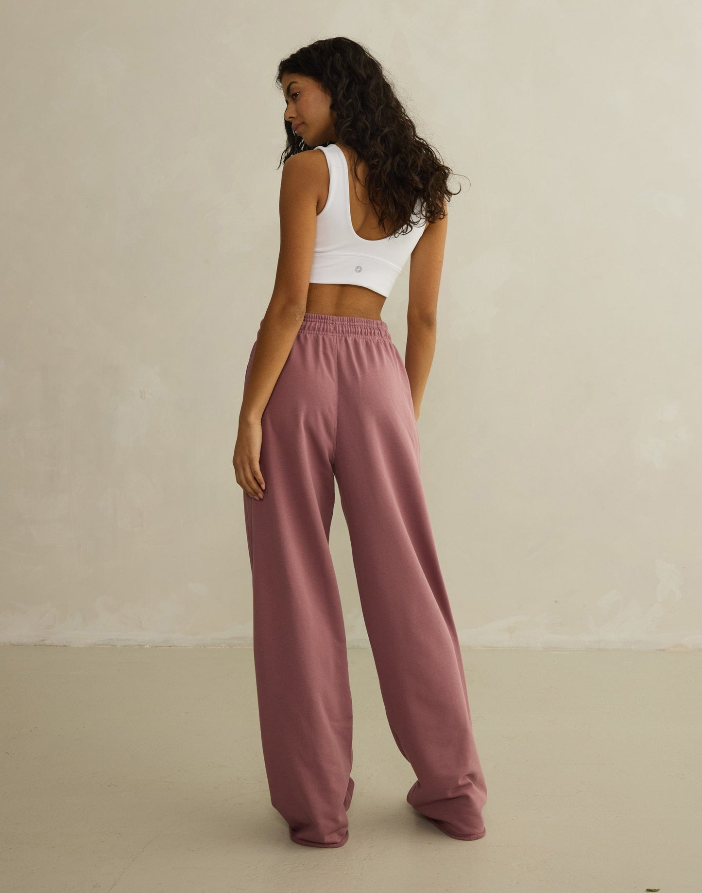 Wide Leg Jogger Terra Rose