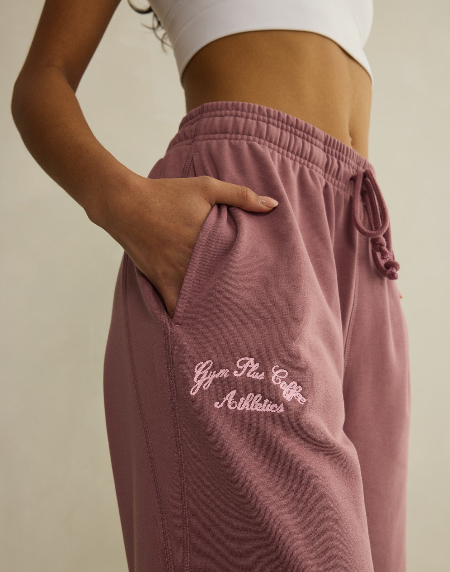 Wide Leg Jogger Terra Rose