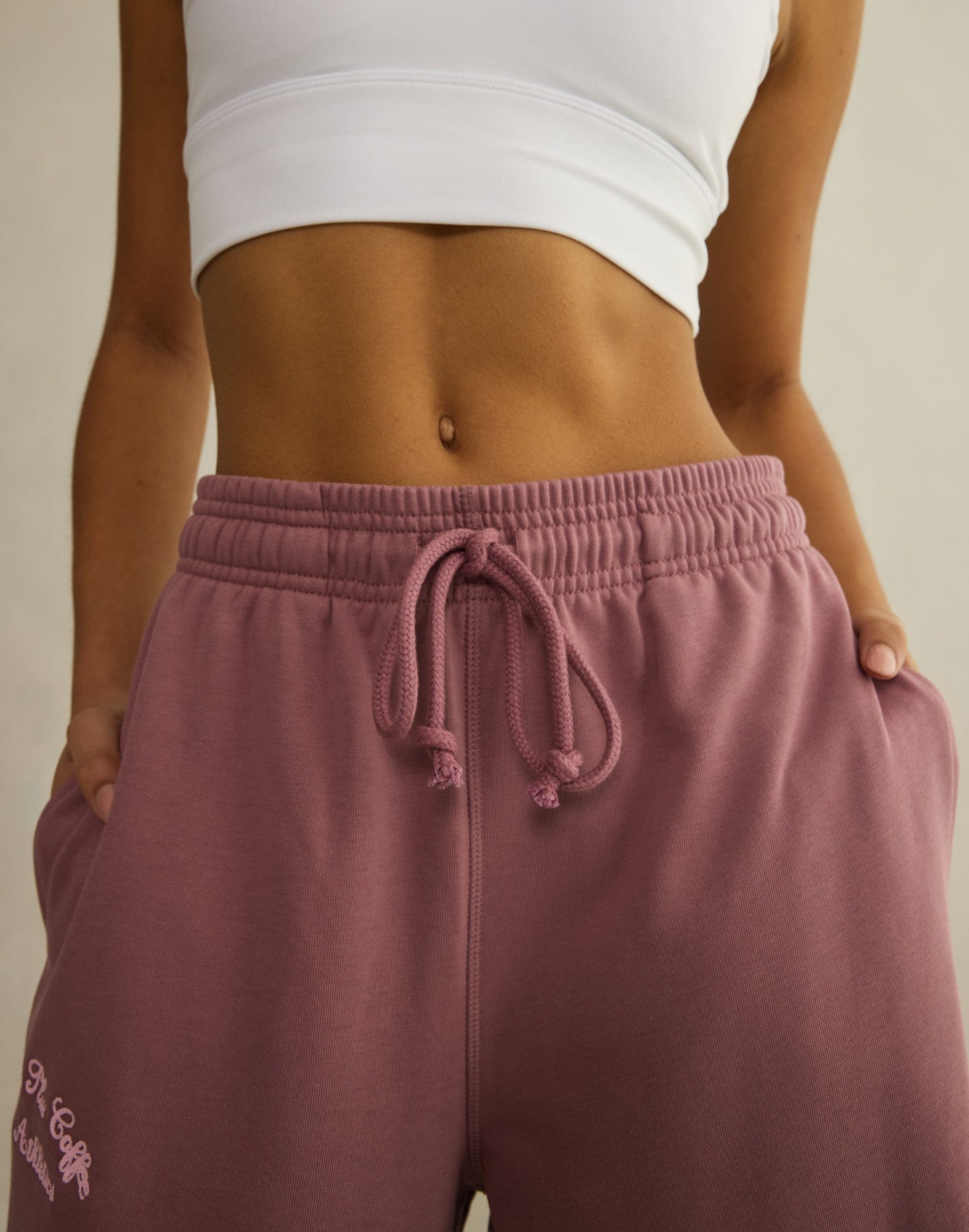Wide Leg Jogger Terra Rose