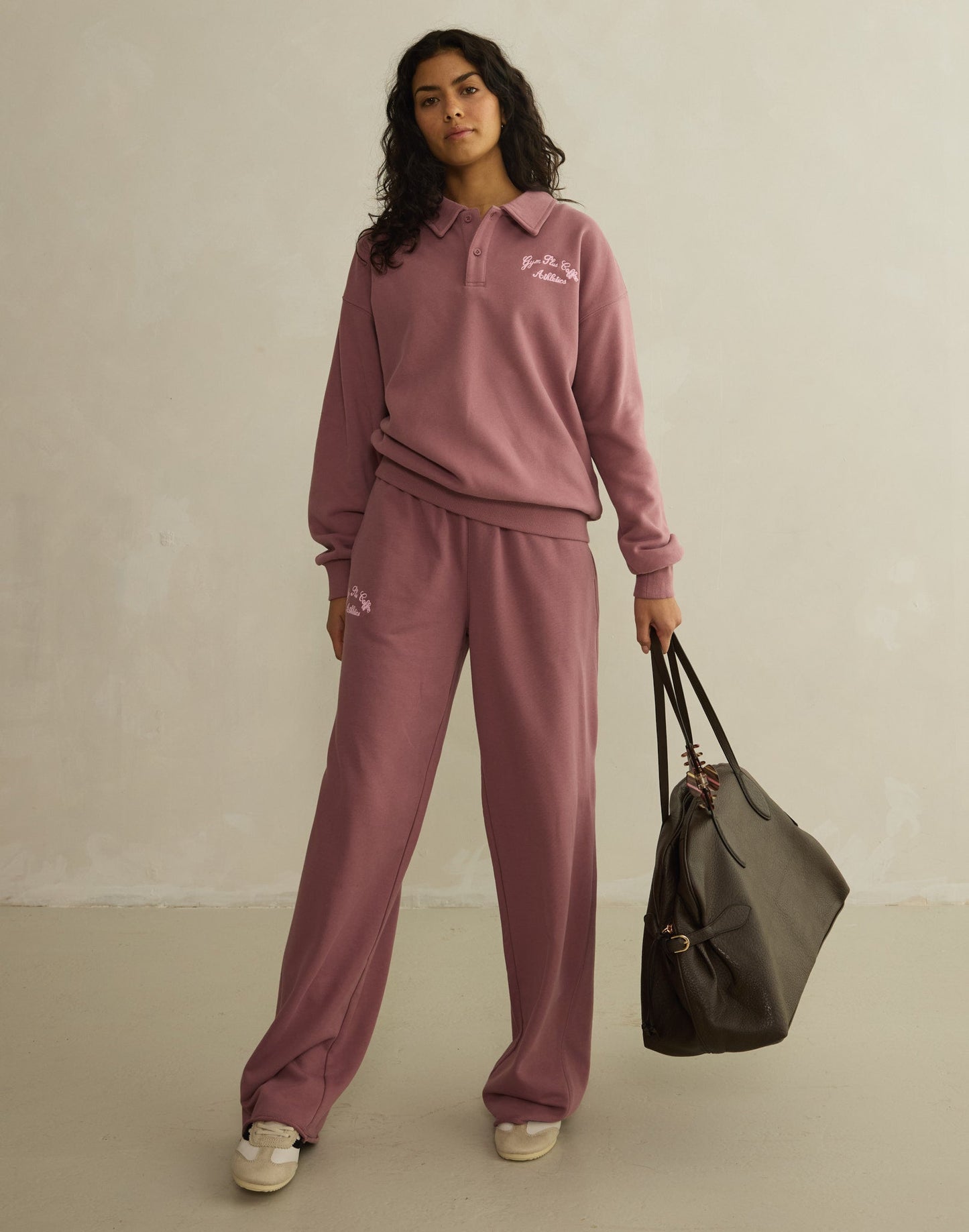 Wide Leg Jogger Terra Rose