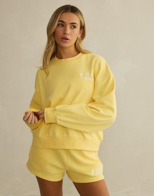 Daily Crewneck Lemon Sorbet
