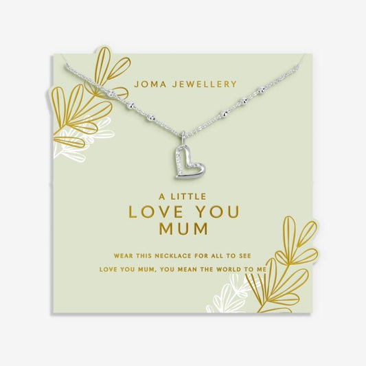 Mother's Day Necklace A Little 'Love You Mum' Necklace