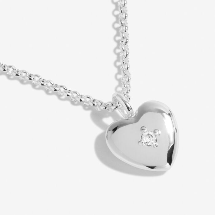 A Little 'Happy Birthday' Necklace in Silver Plating