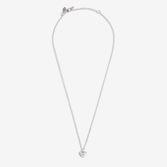 A Little 'Happy Birthday' Necklace in Silver Plating