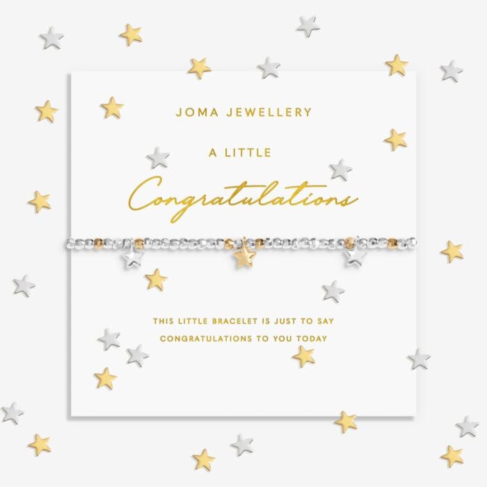 Sparkle Confetti A Little 'Congratulations' Bracelet