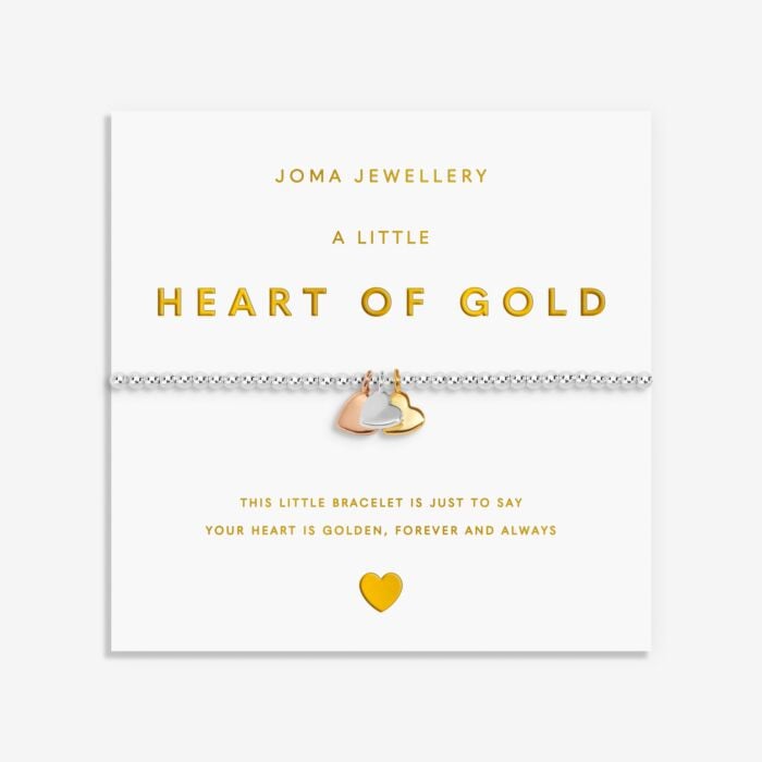 A Little Charmed Moments 'Heart Of Gold' Bracelet