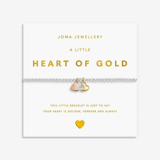 A Little Charmed Moments 'Heart Of Gold' Bracelet