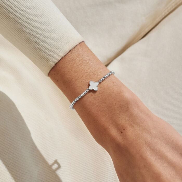 A Little 'Happy Birthday' Bracelet in Silver Plating