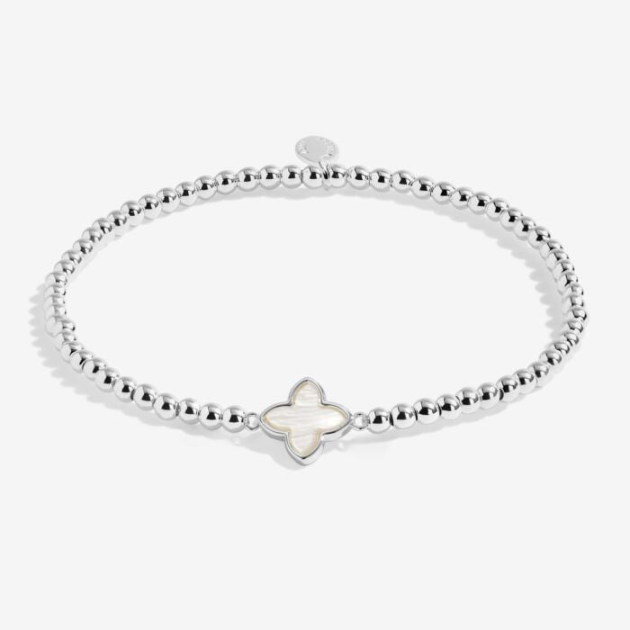 A Little 'Happy Birthday' Bracelet in Silver Plating