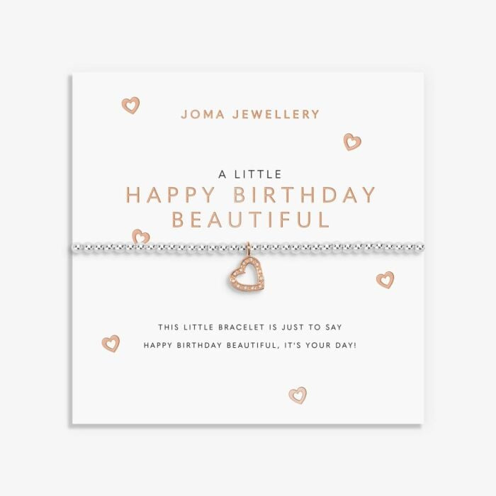 A Little 'Happy Birthday Beautiful' Bracelet
