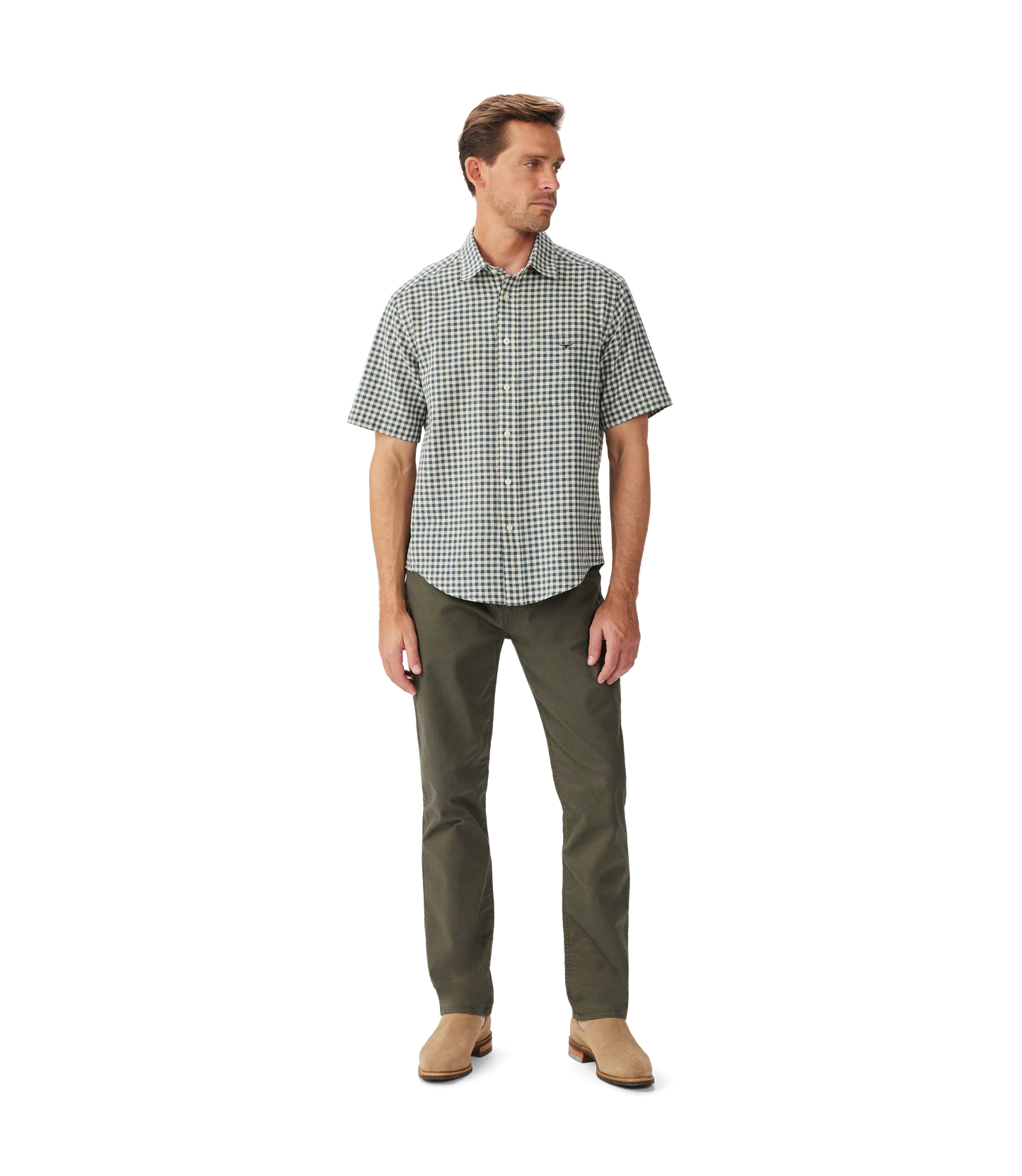 Johnson Short sleeved Shirt Blue