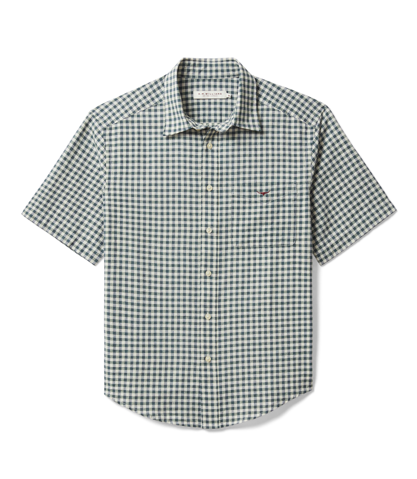 Johnson Short sleeved Shirt Blue