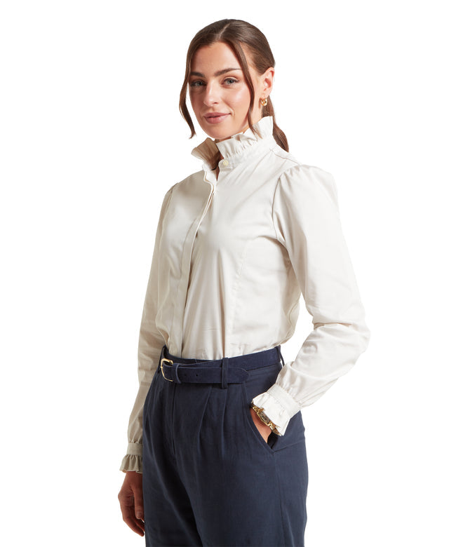 Fakenham Shirt Linen Stripe