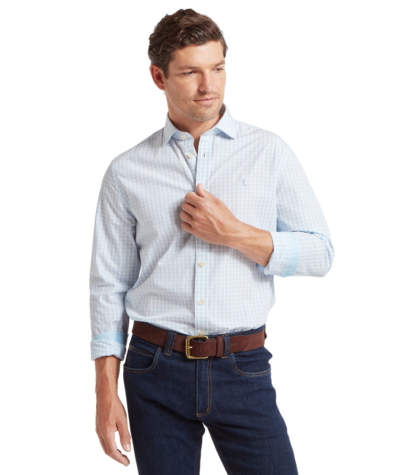 Thorpness Tailored Shirt Powder Blue