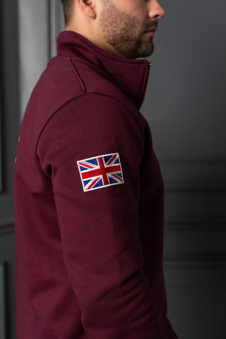 Tidal 1/4 Zip Ruby Port