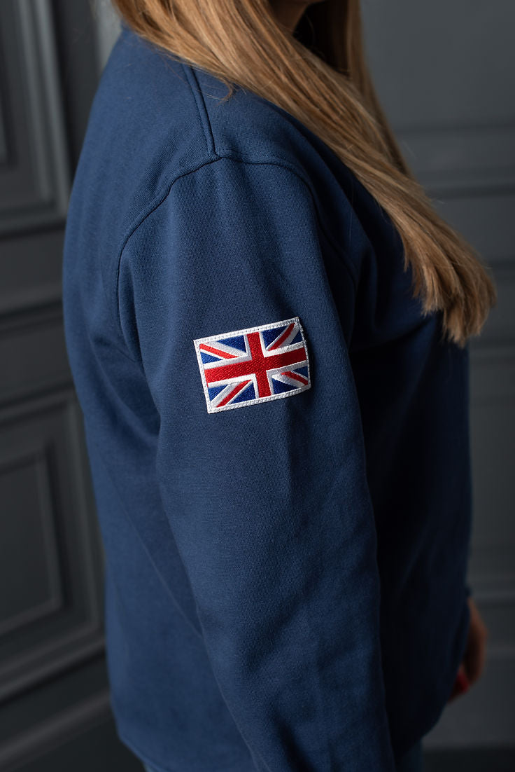 Tidal 1/4 Zip Ocean Blue