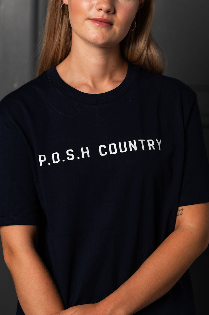 The Number Tee Navy