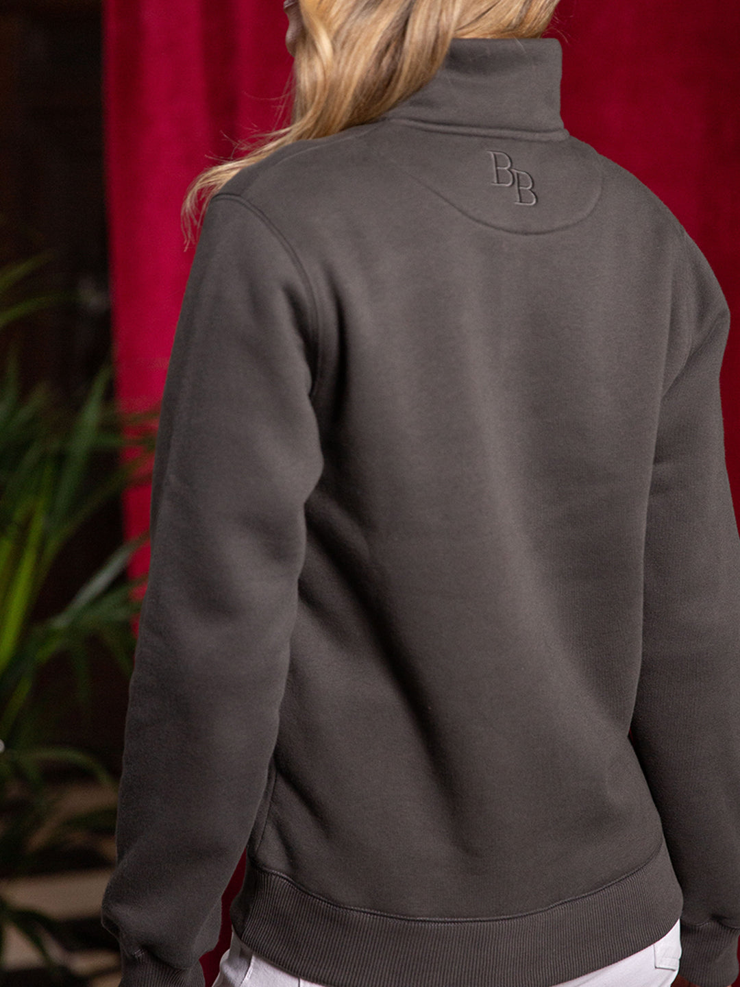 Kingswear Limited Edition Unisex Quarter Zip - Charcoal