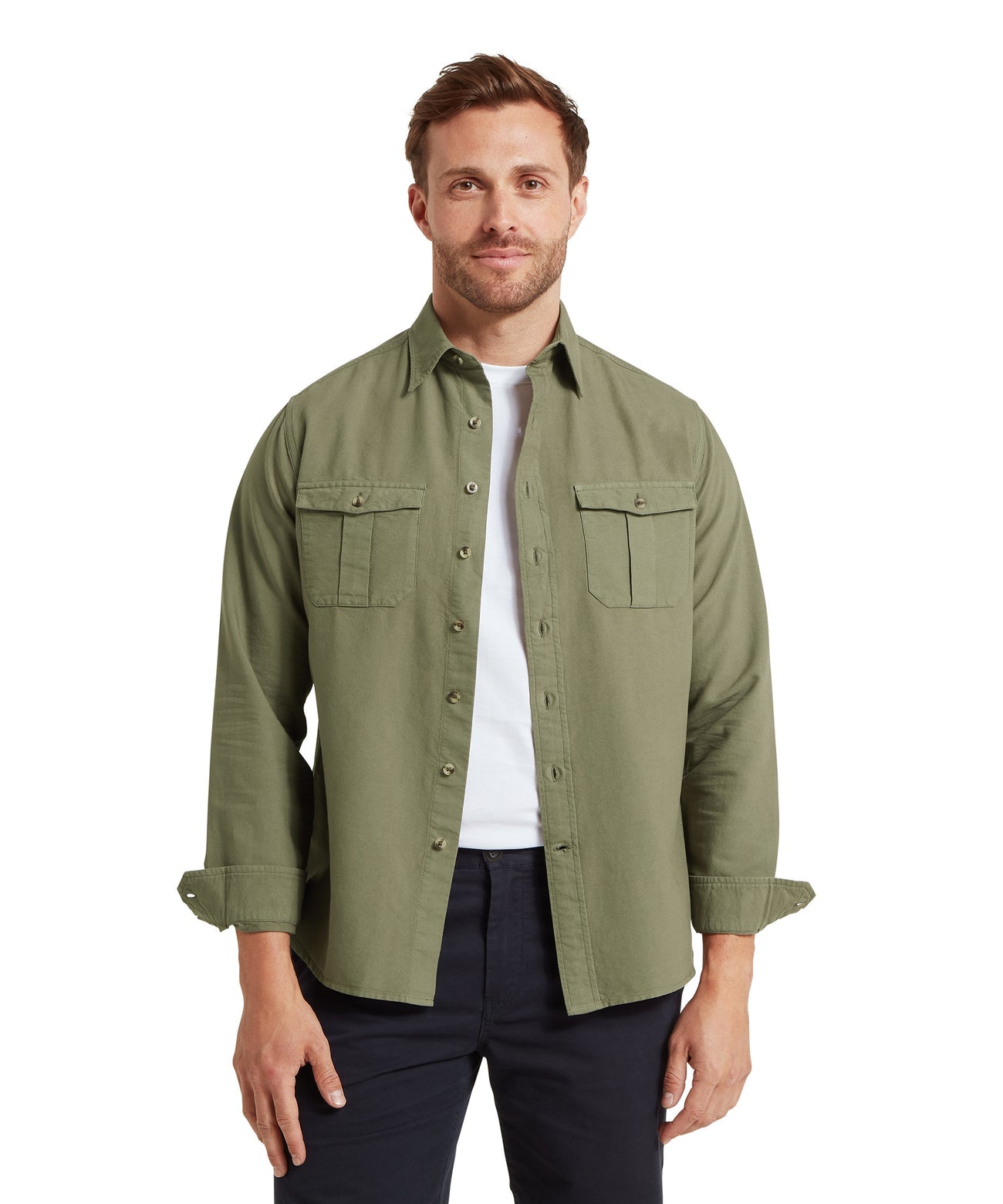 Battlesbridge Shirt Beetle Green