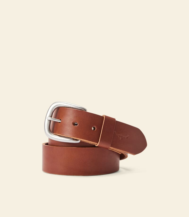 Traditional Belt Dark Tan