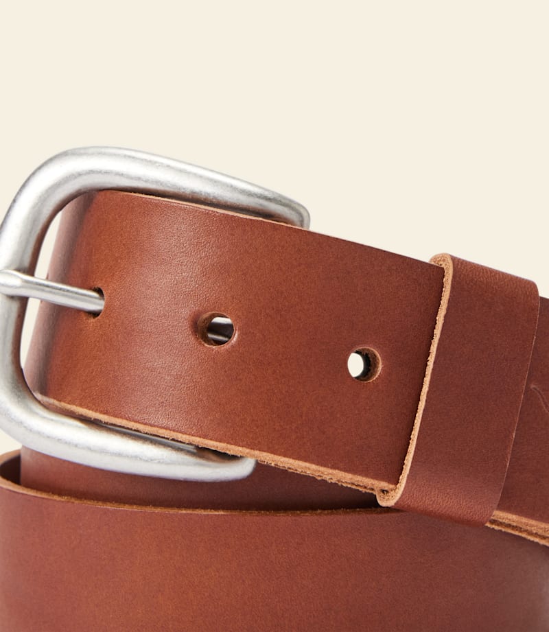 Traditional Belt Dark Tan