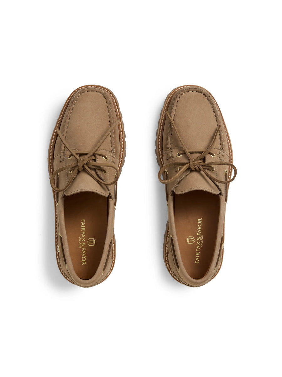 Aldeburgh Fawn Deck Shoes