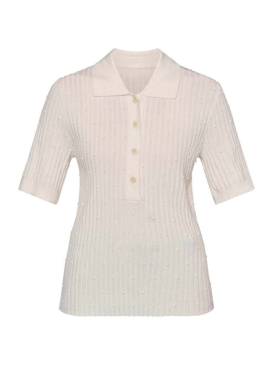Kira 3/4 Sleeve Jumper Ecru