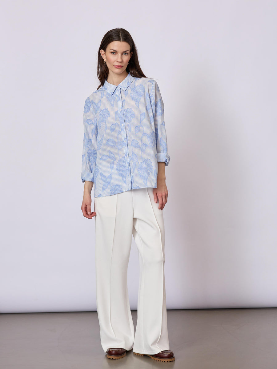 Athena Shirt Blue Shirt