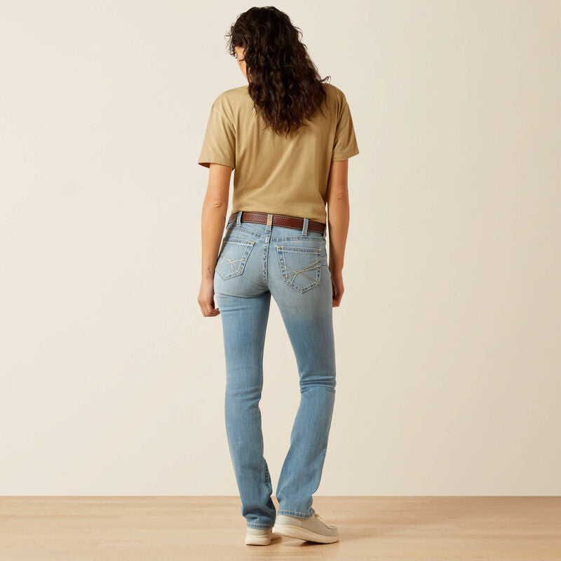 Perfect Rise Alina Straight Leg Jean Petaluma