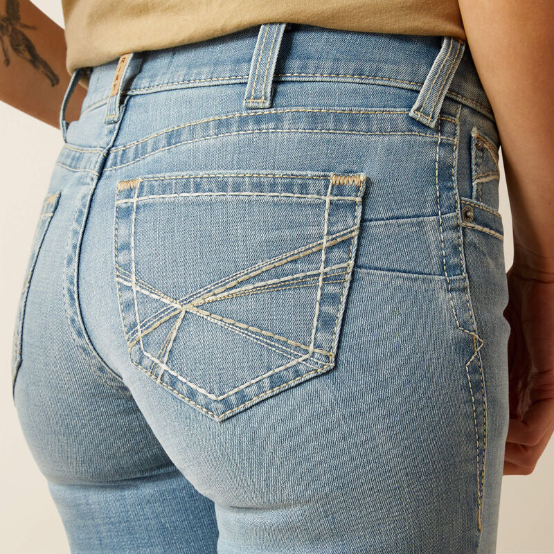 Perfect Rise Alina Straight Leg Jean Petaluma